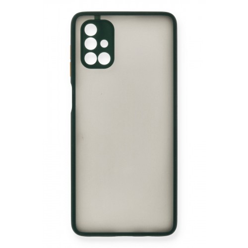 Newface Samsung Galaxy M51 Kılıf Montreal Silikon Kapak - Yeşil Newface Samsung Galaxy M51 Kılıf Montreal Silikon Kapak - Yeşil