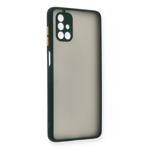 Newface Samsung Galaxy M51 Kılıf Montreal Silikon Kapak - Yeşil Newface Samsung Galaxy M51 Kılıf Montreal Silikon Kapak - Yeşil