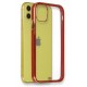 Newface iPhone 12 Mini Kılıf Liva Silikon - Kırmızı Newface iPhone 12 Mini Kılıf Liva Silikon - Kırmızı
