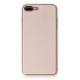 Newface iPhone 7 Plus Kılıf Coco Deri Silikon Kapak - Pembe Newface iPhone 7 Plus Kılıf Coco Deri Silikon Kapak - Pembe