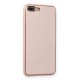 Newface iPhone 7 Plus Kılıf Coco Deri Silikon Kapak - Pembe Newface iPhone 7 Plus Kılıf Coco Deri Silikon Kapak - Pembe