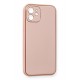 Newface iPhone 12 Mini Kılıf Coco Deri Silikon Kapak - Pembe Newface iPhone 12 Mini Kılıf Coco Deri Silikon Kapak - Pembe