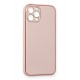 Newface iPhone 12 Pro Kılıf Coco Deri Silikon Kapak - Pembe Newface iPhone 12 Pro Kılıf Coco Deri Silikon Kapak - Pembe