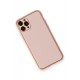 Newface iPhone 11 Pro Kılıf Coco Deri Silikon Kapak - Pembe Newface iPhone 11 Pro Kılıf Coco Deri Silikon Kapak - Pembe