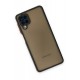 Newface Samsung Galaxy A12 Kılıf Montreal Silikon Kapak - Siyah Newface Samsung Galaxy A12 Kılıf Montreal Silikon Kapak - Siyah