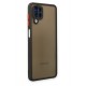 Newface Samsung Galaxy A12 Kılıf Montreal Silikon Kapak - Siyah Newface Samsung Galaxy A12 Kılıf Montreal Silikon Kapak - Siyah
