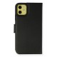 Newface iPhone 12 Kılıf Trend S Plus Kapaklı Kılıf - Siyah Newface iPhone 12 Kılıf Trend S Plus Kapaklı Kılıf - Siyah