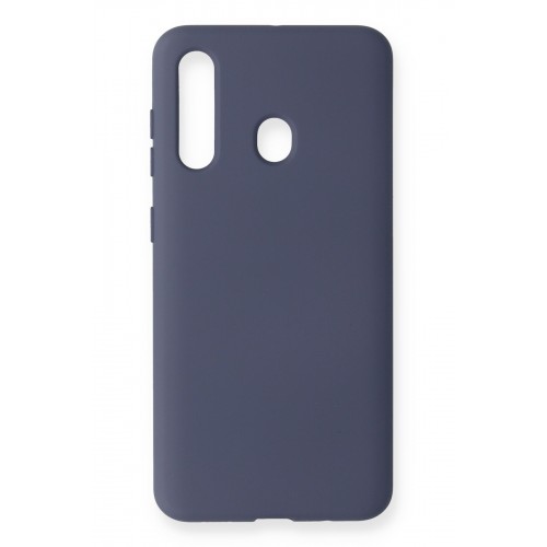Newface Samsung Galaxy A60 Kılıf Nano içi Kadife Silikon - Gri Newface Samsung Galaxy A60 Kılıf Nano içi Kadife Silikon - Gri