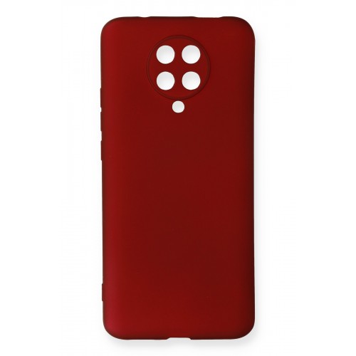 Newface Xiaomi Pocophone F2 Pro Kılıf Premium Rubber Silikon - Bordo Newface Xiaomi Pocophone F2 Pro Kılıf Premium Rubber Silikon - Bordo
