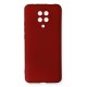 Newface Xiaomi Pocophone F2 Pro Kılıf Premium Rubber Silikon - Bordo Newface Xiaomi Pocophone F2 Pro Kılıf Premium Rubber Silikon - Bordo