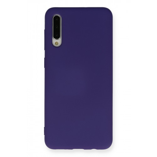 Newface Samsung Galaxy A50S Kılıf Nano içi Kadife Silikon - Mor Newface Samsung Galaxy A50S Kılıf Nano içi Kadife Silikon - Mor