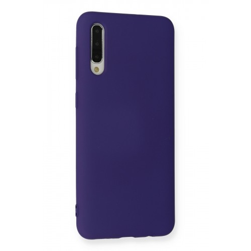 Newface Samsung Galaxy A50S Kılıf Nano içi Kadife Silikon - Mor Newface Samsung Galaxy A50S Kılıf Nano içi Kadife Silikon - Mor