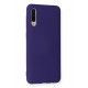 Newface Samsung Galaxy A50S Kılıf Nano içi Kadife Silikon - Mor Newface Samsung Galaxy A50S Kılıf Nano içi Kadife Silikon - Mor