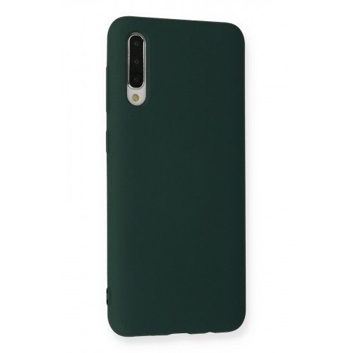 Newface Samsung Galaxy A50S Kılıf Nano içi Kadife Silikon - Koyu Yeşil Newface Samsung Galaxy A50S Kılıf Nano içi Kadife Silikon - Koyu Yeşil