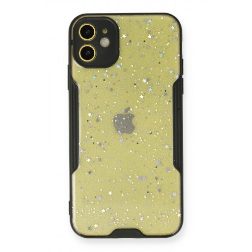 Newface iPhone 12 Kılıf Platin Simli Silikon - Siyah Newface iPhone 12 Kılıf Platin Simli Silikon - Siyah