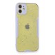 Newface iPhone 12 Kılıf Platin Simli Silikon - Lila Newface iPhone 12 Kılıf Platin Simli Silikon - Lila