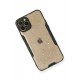 Newface iPhone 12 Pro Kılıf Platin Simli Silikon - Siyah Newface iPhone 12 Pro Kılıf Platin Simli Silikon - Siyah