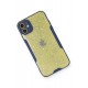 Newface iPhone 12 Mini Kılıf Platin Simli Silikon - Lacivert Newface iPhone 12 Mini Kılıf Platin Simli Silikon - Lacivert