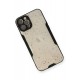 Newface iPhone 12 Pro Max Kılıf Platin Simli Silikon - Siyah Newface iPhone 12 Pro Max Kılıf Platin Simli Silikon - Siyah