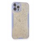 Newface iPhone 12 Pro Max Kılıf Platin Simli Silikon - Lila Newface iPhone 12 Pro Max Kılıf Platin Simli Silikon - Lila