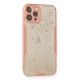Newface iPhone 12 Pro Max Kılıf Platin Simli Silikon - Pembe Newface iPhone 12 Pro Max Kılıf Platin Simli Silikon - Pembe
