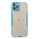Newface iPhone 12 Pro Max Kılıf Platin Simli Silikon - Mavi Newface iPhone 12 Pro Max Kılıf Platin Simli Silikon - Mavi