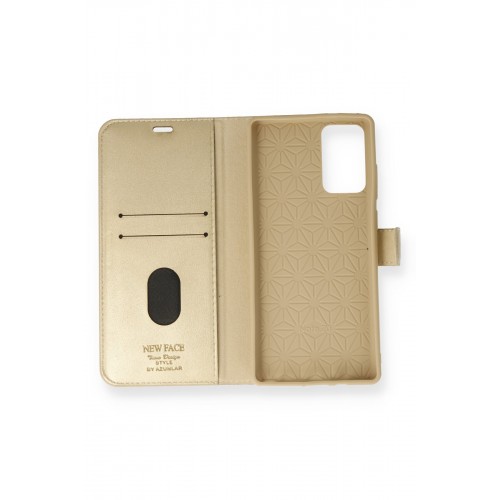 Newface Samsung Galaxy Note 20 Kılıf Trend S Plus Kapaklı Kılıf - Gold Newface Samsung Galaxy Note 20 Kılıf Trend S Plus Kapaklı Kılıf - Gold