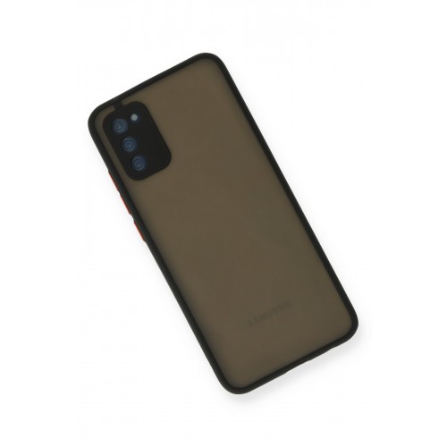 Newface Samsung Galaxy A02S Kılıf Montreal Silikon Kapak - Siyah Newface Samsung Galaxy A02S Kılıf Montreal Silikon Kapak - Siyah