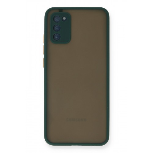 Newface Samsung Galaxy A02S Kılıf Montreal Silikon Kapak - Yeşil Newface Samsung Galaxy A02S Kılıf Montreal Silikon Kapak - Yeşil