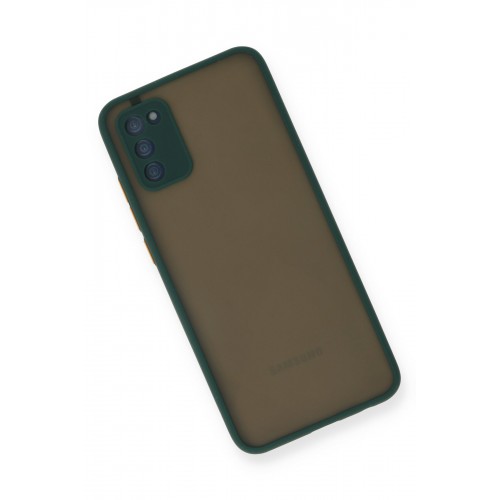 Newface Samsung Galaxy A02S Kılıf Montreal Silikon Kapak - Yeşil Newface Samsung Galaxy A02S Kılıf Montreal Silikon Kapak - Yeşil