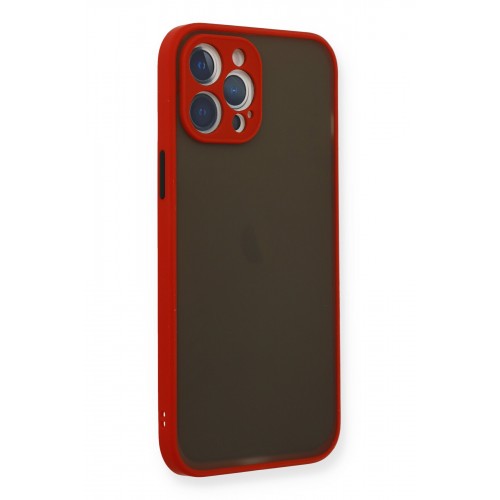Newface iPhone 12 Pro Kılıf Montreal Silikon Kapak - Kırmızı Newface iPhone 12 Pro Kılıf Montreal Silikon Kapak - Kırmızı