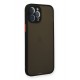 Newface iPhone 12 Pro Max Kılıf Montreal Silikon Kapak - Siyah Newface iPhone 12 Pro Max Kılıf Montreal Silikon Kapak - Siyah