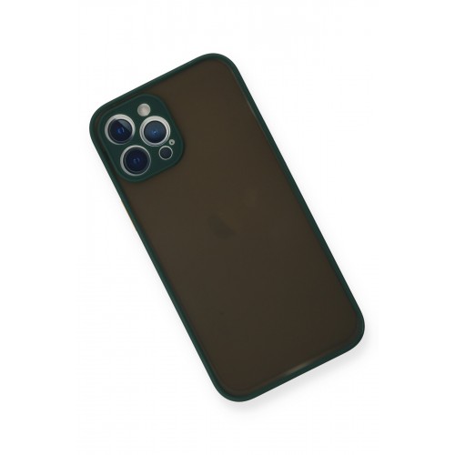 Newface iPhone 12 Pro Max Kılıf Montreal Silikon Kapak - Yeşil Newface iPhone 12 Pro Max Kılıf Montreal Silikon Kapak - Yeşil