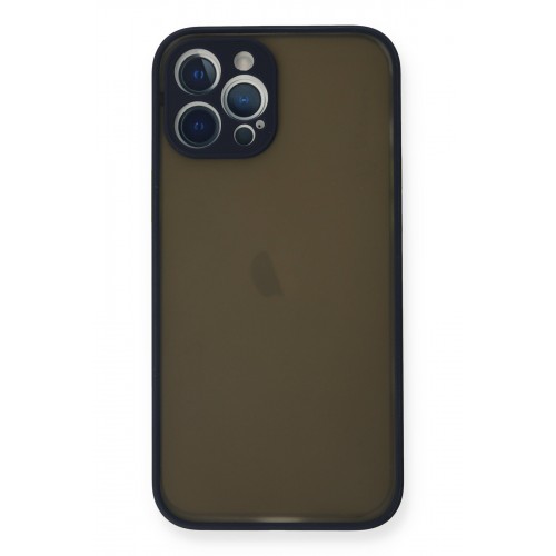 Newface iPhone 12 Pro Max Kılıf Montreal Silikon Kapak - Lacivert Newface iPhone 12 Pro Max Kılıf Montreal Silikon Kapak - Lacivert