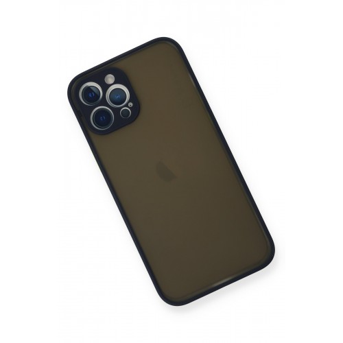 Newface iPhone 12 Pro Max Kılıf Montreal Silikon Kapak - Lacivert Newface iPhone 12 Pro Max Kılıf Montreal Silikon Kapak - Lacivert