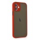Newface iPhone 12 Mini Kılıf Montreal Silikon Kapak - Kırmızı Newface iPhone 12 Mini Kılıf Montreal Silikon Kapak - Kırmızı