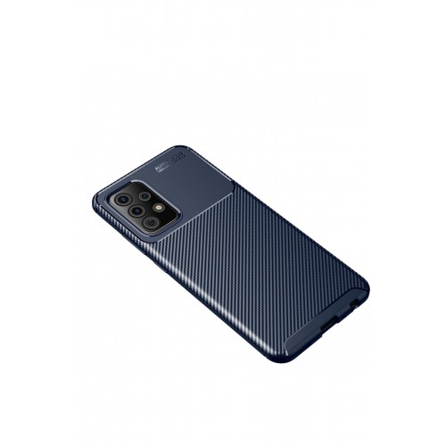 Newface Samsung Galaxy A72 Kılıf Focus Karbon Silikon - Lacivert Newface Samsung Galaxy A72 Kılıf Focus Karbon Silikon - Lacivert