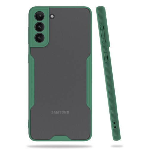 Newface Samsung Galaxy S21 Plus Kılıf Platin Silikon - Yeşil Newface Samsung Galaxy S21 Plus Kılıf Platin Silikon - Yeşil