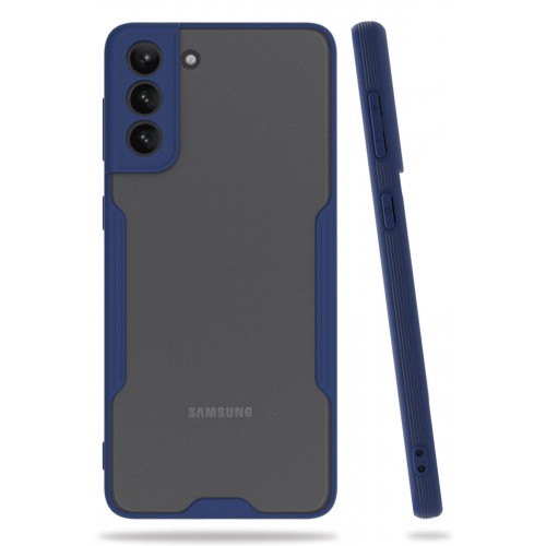 Newface Samsung Galaxy S21 Plus Kılıf Platin Silikon - Lacivert Newface Samsung Galaxy S21 Plus Kılıf Platin Silikon - Lacivert