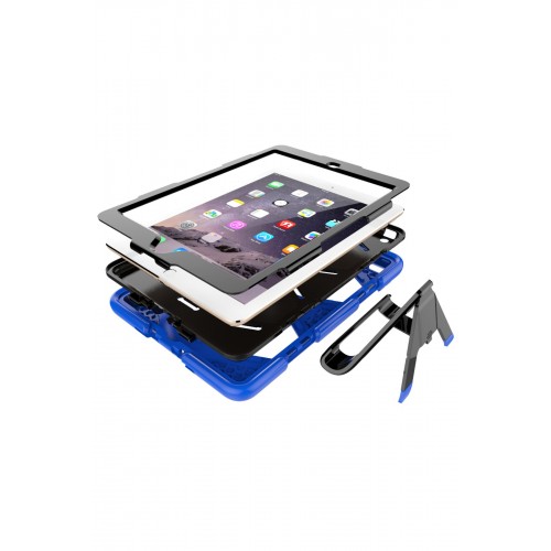 Newface iPad Air 2 9.7 Kılıf Griffin Tablet Kapak - Mavi Newface iPad Air 2 9.7 Kılıf Griffin Tablet Kapak - Mavi