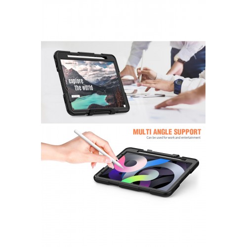 Newface iPad Pro 11 (2020) Kılıf Griffin Tablet Kapak - Siyah Newface iPad Pro 11 (2020) Kılıf Griffin Tablet Kapak - Siyah