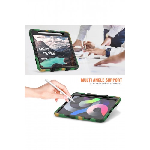 Newface iPad Pro 11 (2020) Kılıf Griffin Tablet Kapak - Kamuflaj Newface iPad Pro 11 (2020) Kılıf Griffin Tablet Kapak - Kamuflaj
