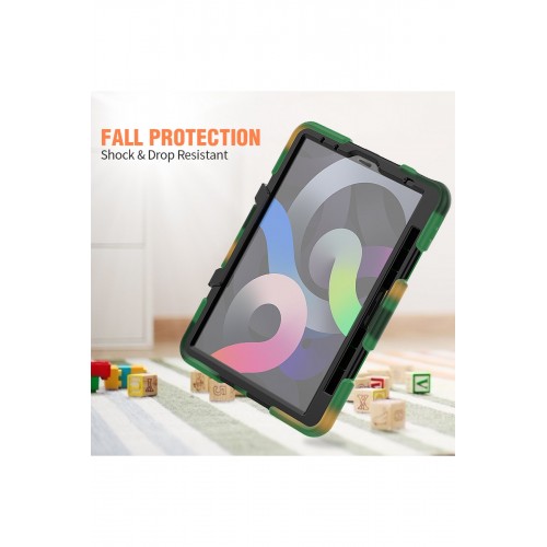 Newface iPad Pro 11 (2018) Kılıf Griffin Tablet Kapak - Kamuflaj Newface iPad Pro 11 (2018) Kılıf Griffin Tablet Kapak - Kamuflaj