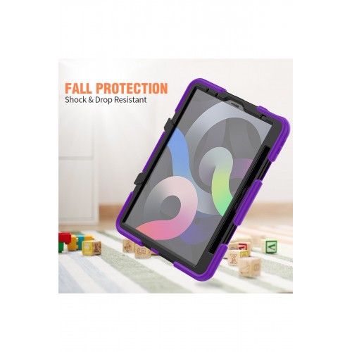 Newface iPad Air 4 10.9 Kılıf Griffin Tablet Kapak - Mor Newface iPad Air 4 10.9 Kılıf Griffin Tablet Kapak - Mor