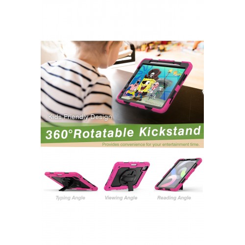 Newface iPad Pro 11 (2020) Kılıf Pars Tablet Kapak - Pembe Newface iPad Pro 11 (2020) Kılıf Pars Tablet Kapak - Pembe