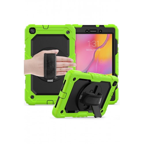 Newface Samsung Galaxy T290 Tab A 8 Kılıf Pars Tablet Kapak - Yeşil Newface Samsung Galaxy T290 Tab A 8 Kılıf Pars Tablet Kapak - Yeşil