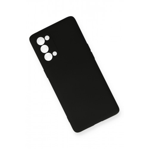 Newface Oppo Reno 5 Kılıf Nano içi Kadife Silikon - Siyah Newface Oppo Reno 5 Kılıf Nano içi Kadife Silikon - Siyah