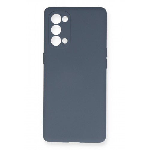 Newface Oppo Reno 5 Pro Kılıf Nano içi Kadife Silikon - Gri Newface Oppo Reno 5 Pro Kılıf Nano içi Kadife Silikon - Gri