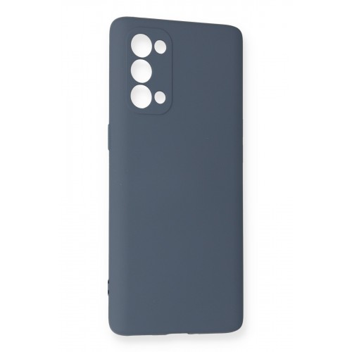 Newface Oppo Reno 5 Pro Kılıf Nano içi Kadife Silikon - Gri Newface Oppo Reno 5 Pro Kılıf Nano içi Kadife Silikon - Gri