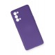 Newface Oppo Reno 5 Pro Kılıf Nano içi Kadife Silikon - Mor Newface Oppo Reno 5 Pro Kılıf Nano içi Kadife Silikon - Mor
